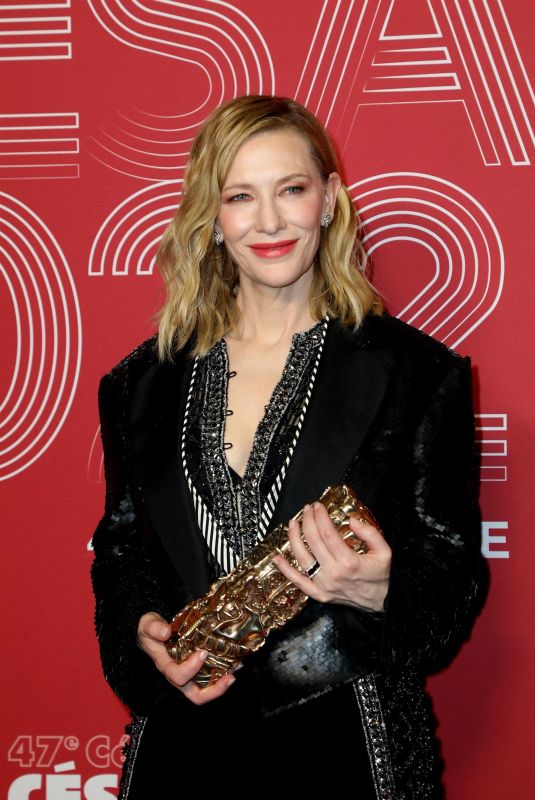 CATE BLANCHETT at 47th Cesar Film Awards in Paris 02/25/2022