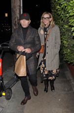 CATE BLANCHETT Out for Dinner with a Friend in Santa Monica 02/26/2022