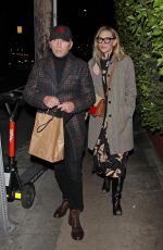 CATE BLANCHETT Out for Dinner with a Friend in Santa Monica 02/26/2022
