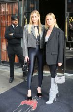 CHAIRA and VALENTINA FERRAGNI Leaves Bowery Hotel in New York 02/17/2022