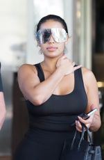CHANEY JONES and Kanye West Out for Lunch in Miami 02/24/2022