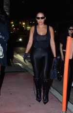 CHANEY JONES Out for Dinner at Carbone in Miami 02/26/2022