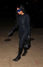 CHANEY JONES Out for Dinner with Kanye and Friends in Malibu 02/07/2022
