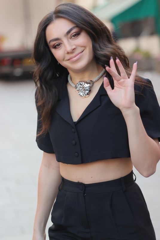 CHARLI XCX Arrives at Global Offices in London 02/11/2022