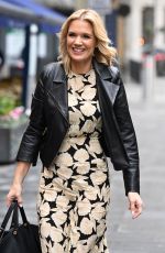 CHARLOTTE HAWKINS Leaves Global Studios in London 02/16/2022