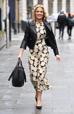 CHARLOTTE HAWKINS Leaves Global Studios in London 02/16/2022