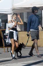 CHARLOTTE MCKINNEY Out and About in Los Angeles 02/13/2022