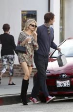 CHARLOTTE MCKINNEY Out on Valentine