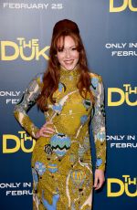 CHARLOTTE SPENCER at The Duke Premiere at National Gallery in London 02/08/2022