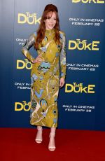 CHARLOTTE SPENCER at The Duke Premiere at National Gallery in London 02/08/2022