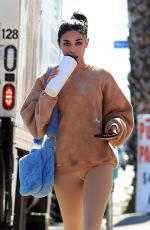 CHATEL JEFFRIES Arrives at Soul Cycle Class in West Hollywood 02/22/2022