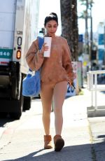 CHATEL JEFFRIES Arrives at Soul Cycle Class in West Hollywood 02/22/2022