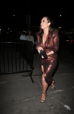 CHERYL BURKE Leaves Super Bowl Eve at Drake’s Event in West Hollywood 02/12/2022
