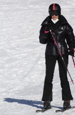 CHIARA FERRAGNI and Fedez Out Skiing in Alpe di Siusi 02/06/2022
