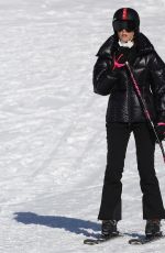 CHIARA FERRAGNI and Fedez Out Skiing in Alpe di Siusi 02/06/2022
