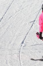 CHIARA FERRAGNI and Fedez Out Skiing in Alpe di Siusi 02/06/2022