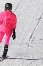 CHIARA FERRAGNI and Fedez Out Skiing in Alpe di Siusi 02/06/2022