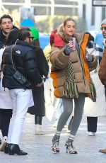 CHIARA FERRAGNI at a Photoshoot in Brooklyn 02/13/2022