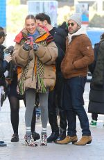 CHIARA FERRAGNI at a Photoshoot in Brooklyn 02/13/2022
