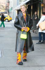 CHIARA FERRAGNI Out and About in New York 02/16/2022