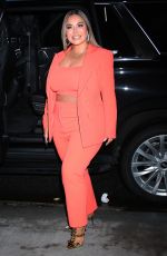 CHIQUIS RIVERA Arrives at Tamron Hall Show in New York 02/08/2022