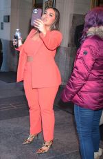 CHIQUIS RIVERA Arrives at Tamron Hall Show in New York 02/08/2022