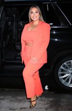 CHIQUIS RIVERA Arrives at Tamron Hall Show in New York 02/08/2022