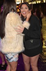 CHLOE FERRY with Friends at Toon in Newcastle 02/05/2022