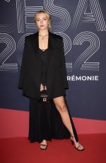 CHLOE JOUANNET at 47th Cesar Film Awards in Paris 02/25/2022