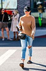 CHRISSY TEIGEN in Ripped Denim Out in West Hollywood 02/16/2022
