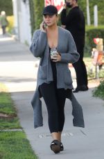 CHRISSY TEIGEN Out in Los Angeles 02/08/2022