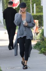 CHRISSY TEIGEN Out in Los Angeles 02/08/2022