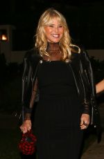 CHRISTIE BRINKLEY Leaves Casamigos Suporbowl Party in Beverly Hills 02/13/2022