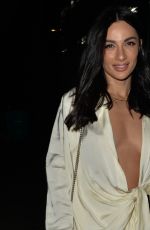 CHRISTINA CARMELA Leaves Reign Night Club in London 02/03/2022