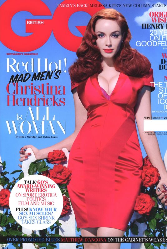 CHRISTINA HENDRICKS in GQ Magazine, September 2010