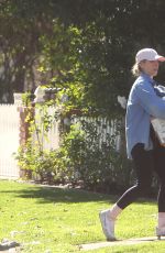 CHRISTINA PERRI Vacuums Her Car and Packs it with Luggage in Los Angeles 02/02/2022