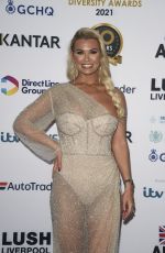 CHRISTINE MCGUINNESS at National Diversity Awards in Liverpool 02/04/2022