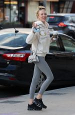 CHRISTINE QUIIN Heading to a Spa in Beverly Hills 02/15/2022