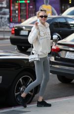 CHRISTINE QUIIN Heading to a Spa in Beverly Hills 02/15/2022