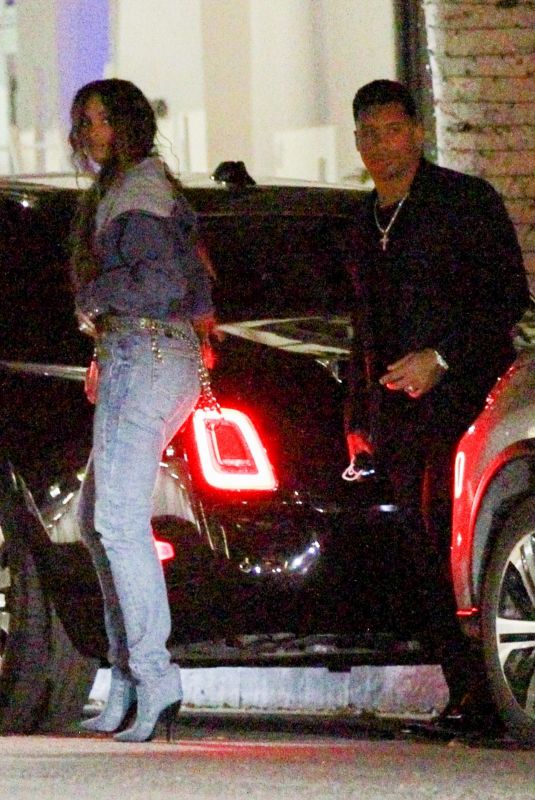 CIARA Leaves at Mr. Chow Restaurant in Beverly Hills 02/13/2022
