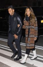 CIARA Out for a Date Night in New York 02/24/2022