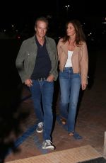 CINDY CRAWFORD and Rande Gerber at Lucky
