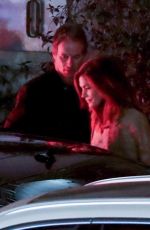 CINDY CRAWFORD and Rande Gerber at Sunset Tower Hotel in West Hollywood 01/30/2022