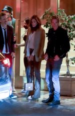 CINDY CRAWFORD and Rande Gerber at Sunset Tower Hotel in West Hollywood 01/30/2022