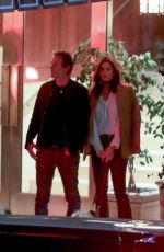 CINDY CRAWFORD and Rande Gerber at Sunset Tower Hotel in West Hollywood 01/30/2022