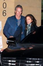 CINDY CRAWFORD and Rande Gerber Leaves Nobu in Malibu 02/23/2022
