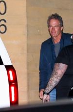 CINDY CRAWFORD and Rande Gerber Leaves Nobu in Malibu 02/23/2022