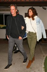 CINDY CRAWFORD and Rande Gerber Leaves Tra di Noi in Malibu 02/15/2022