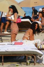 CINDY KIMBERLY in Bikini at a Beach in Miami 02/05/2022