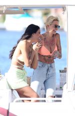 CJ FRANCO Celebrates Her Birthday with TINA LOUISE and VICTORIA BUSH at a Boat in Westlake Village 02/08/2022
